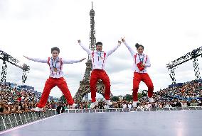 (PARIS2024) FRANCE-PARIS-OLY-CHAMPIONS PARK