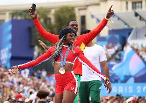 (PARIS2024) FRANCE-PARIS-OLY-CHAMPIONS PARK