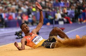 (PARIS2024) FRANCE-PARIS-OLY-ATHLETICS-TRIPLE JUMP-MEN