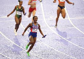 (PARIS2024) FRANCE-PARIS-OLY-ATHLETICS-4X100M RELAY-WOMEN