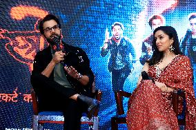 Bollywood Actors Rajkumar Rao And Shraddha Kapoor At 'Stree-2' Movie Promotion In Jaipur