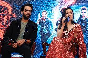 Bollywood Actors Rajkumar Rao And Shraddha Kapoor At 'Stree-2' Movie Promotion In Jaipur