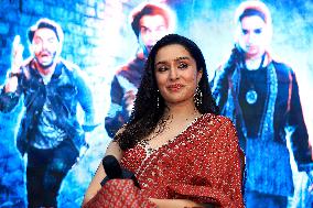 Bollywood Actors Rajkumar Rao And Shraddha Kapoor At 'Stree-2' Movie Promotion In Jaipur