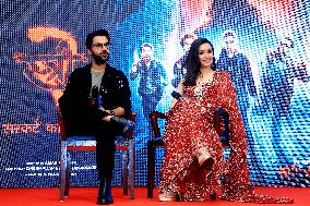 Bollywood Actors Rajkumar Rao And Shraddha Kapoor At 'Stree-2' Movie Promotion In Jaipur