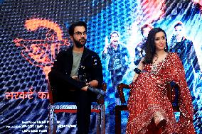 Bollywood Actors Rajkumar Rao And Shraddha Kapoor At 'Stree-2' Movie Promotion In Jaipur