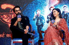 Bollywood Actors Rajkumar Rao And Shraddha Kapoor At 'Stree-2' Movie Promotion In Jaipur