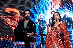 Bollywood Actors Rajkumar Rao And Shraddha Kapoor At 'Stree-2' Movie Promotion In Jaipur