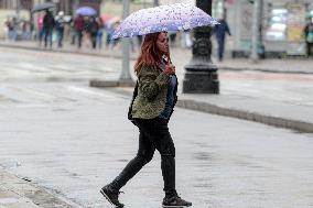 Rain In The City Of São Paulo