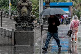 Rain In The City Of São Paulo