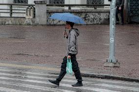 Rain In The City Of São Paulo