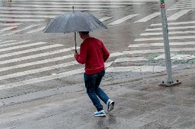 Rain In The City Of São Paulo