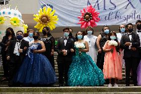 Federico Gómez Children's Hospital Of Mexico, Organises XV Birthday Party