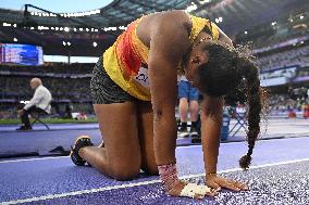 (PARIS2024) FRANCE-PARIS-OLY-ATHLETICS-SHOT PUT-WOMEN