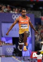 (PARIS2024) FRANCE-PARIS-OLY-ATHLETICS-TRIPLE JUMP-MEN