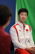 (PARIS2024) FRANCE-PARIS-OLY-TABLE TENNIS-MA LONG-INTERVIEW