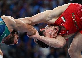 (PARIS2024) FRANCE-PARIS-OLY-WRESTLING