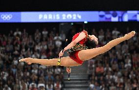 (PARIS2024) FRANCE-PARIS-OLY-RHYTHMIC GYMNASTICS