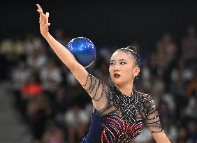 (PARIS2024) FRANCE-PARIS-OLY-RHYTHMIC GYMNASTICS