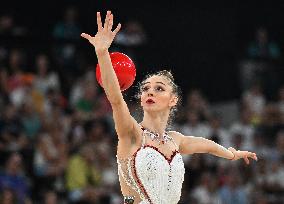 (PARIS2024) FRANCE-PARIS-OLY-RHYTHMIC GYMNASTICS