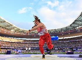 (PARIS2024) FRANCE-PARIS-OLY-ATHLETICS-SHOT PUT-WOMEN