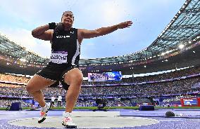 (PARIS2024) FRANCE-PARIS-OLY-ATHLETICS-SHOT PUT-WOMEN