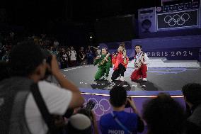 Paris 2024 - Breaking B-Girls Podium