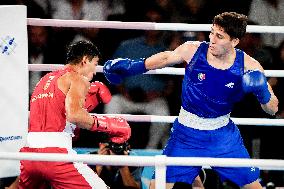 Paris 2024 - Boxing 71kg - Asadkhuja Muydinkhujaev Wins Gold