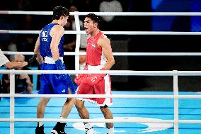 Paris 2024 - Boxing 71kg - Asadkhuja Muydinkhujaev Wins Gold