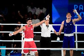 Paris 2024 - Boxing 71kg - Asadkhuja Muydinkhujaev Wins Gold