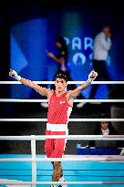 Paris 2024 - Boxing 71kg - Asadkhuja Muydinkhujaev Wins Gold