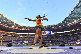 (PARIS2024) FRANCE-PARIS-OLY-ATHLETICS-SHOT PUT-WOMEN