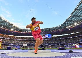 (PARIS2024) FRANCE-PARIS-OLY-ATHLETICS-SHOT PUT-WOMEN