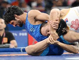 (PARIS2024) FRANCE-PARIS-OLY-WRESTLING