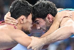 (PARIS2024) FRANCE-PARIS-OLY-WRESTLING