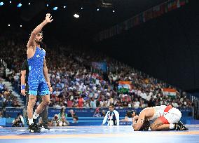 (PARIS2024) FRANCE-PARIS-OLY-WRESTLING