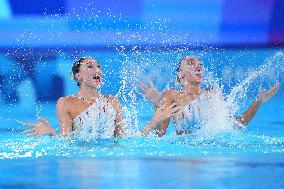 (PARIS2024) FRANCE-SAINT-DENIS-OLY-ARTISTIC SWIMMING