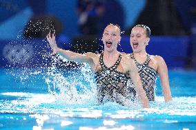 (PARIS2024) FRANCE-SAINT-DENIS-OLY-ARTISTIC SWIMMING