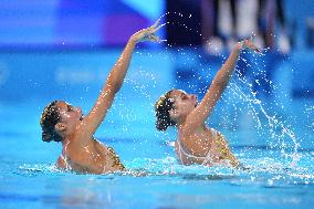 (PARIS2024) FRANCE-SAINT-DENIS-OLY-ARTISTIC SWIMMING