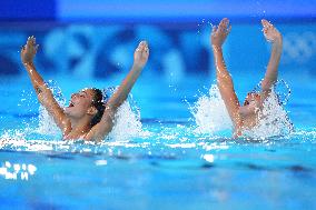 (PARIS2024) FRANCE-SAINT-DENIS-OLY-ARTISTIC SWIMMING