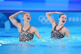 (PARIS2024) FRANCE-SAINT-DENIS-OLY-ARTISTIC SWIMMING