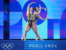 (PARIS2024) FRANCE-SAINT-DENIS-OLY-ARTISTIC SWIMMING