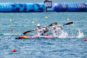 (PARIS2024) FRANCE-VAIRES-SUR-MARNE-OLY-CANOE SPRINT