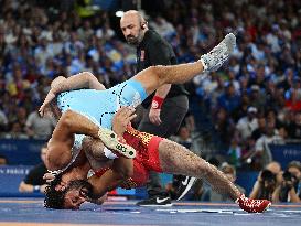 (PARIS2024) FRANCE-PARIS-OLY-WRESTLING