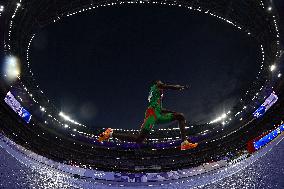 (PARIS2024) FRANCE-PARIS-OLY-ATHLETICS-TRIPLE JUMP-MEN