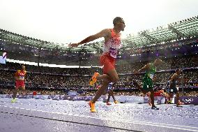 (PARIS2024) FRANCE-PARIS-OLY-ATHLETICS-4X100M RELAY-MEN