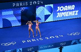 (PARIS2024) FRANCE-SAINT-DENIS-OLY-ARTISTIC SWIMMING