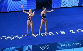 (PARIS2024) FRANCE-SAINT-DENIS-OLY-ARTISTIC SWIMMING