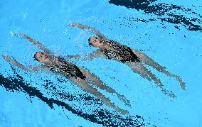 (PARIS2024) FRANCE-SAINT-DENIS-OLY-ARTISTIC SWIMMING