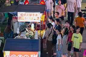 Night Market in Nanjing