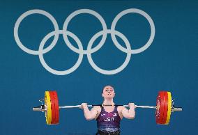 (PARIS2024)FRANCE-PARIS-OLY-WEIGHTLIFTING